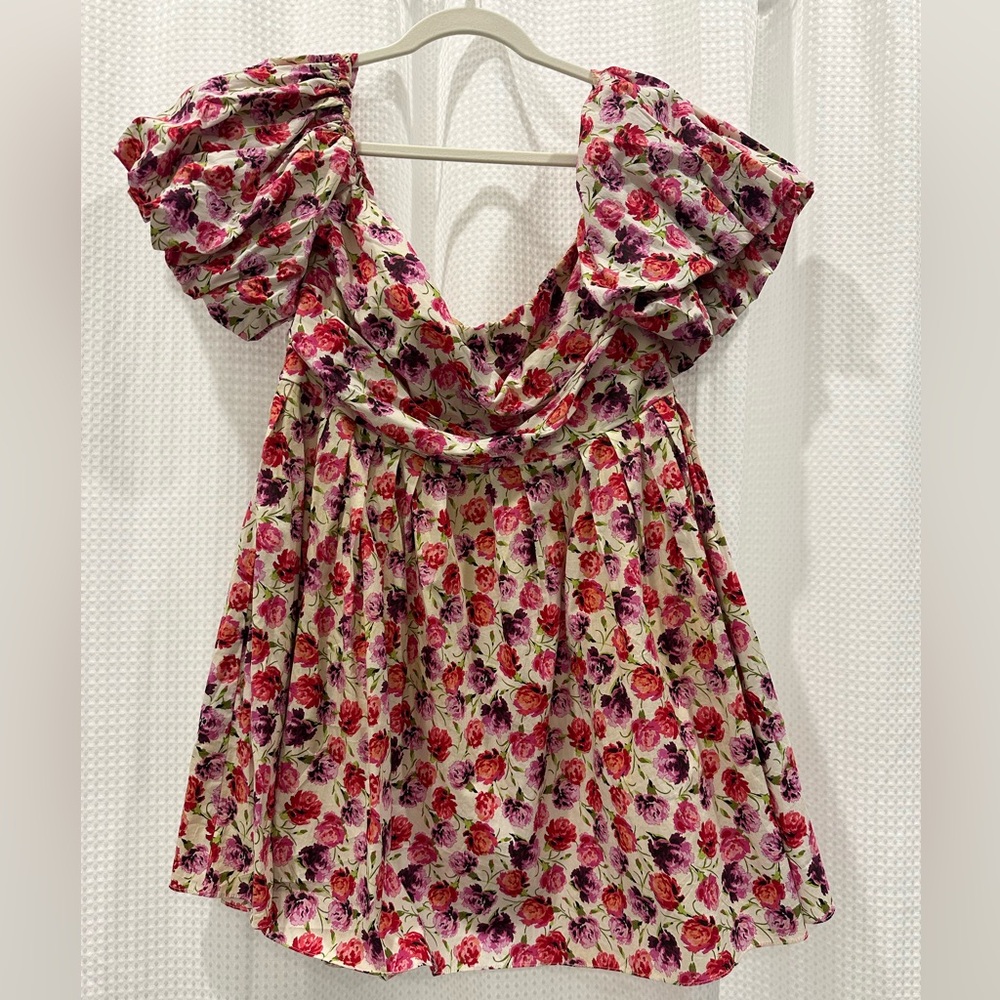 Zara off the shoulder dress